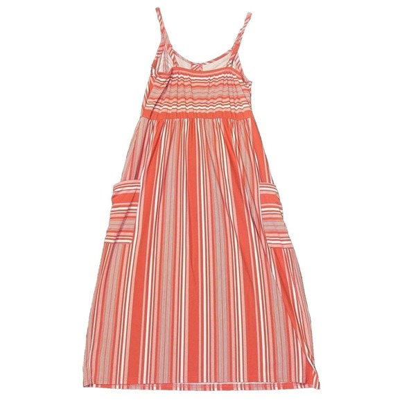 Bobbie Brooks Womens Size Small Sundress Pink White Striped Grannycore Beachy - Picture 3 of 10